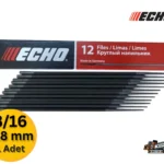 Echo 3/16 4.8 mm Motorlu Testere Zincir Bileme Eğe 1 Adet Kılıç Motor 1