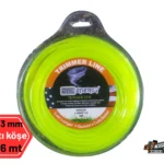 ENG Energy Açık Yeşil Sarı Altıköşe Tırpan Misinası 3.3 mm 46 mt Kılıç Motor 4