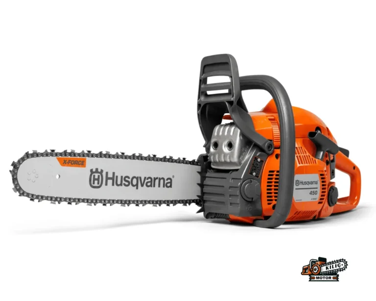 Husqvarna 450 50cc 2.4kw 3.2Hp Motorlu Testere Kılıç Motor 1