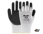 Beybi Genel İş Eldiveni İnşaat Sanayi Makine Bahçe Polyester Örme Lateks Eldiven 10 XL - 1 ÇİFT Kılıç Motor 8 (1)
