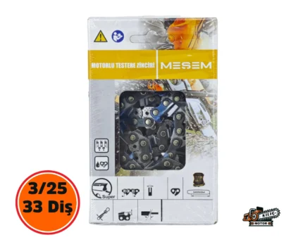 Orijinal Yedek Parça 3/25 33 Diş Meşem Motorlu Testere Zinciri